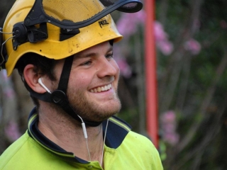 Arbor Master happy worker